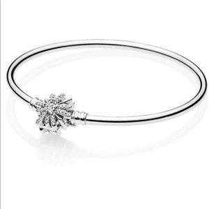 Pandora Bangle Silver Charm Bracelet